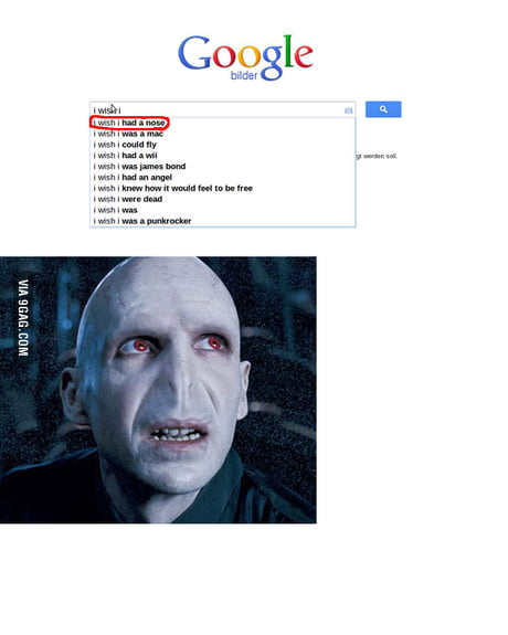 Harry Potter and the Nose of Voldemort - 9GAG