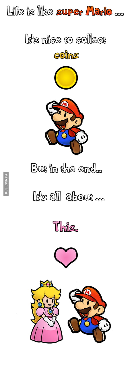 Life Is Just Like Super Mario 9gag