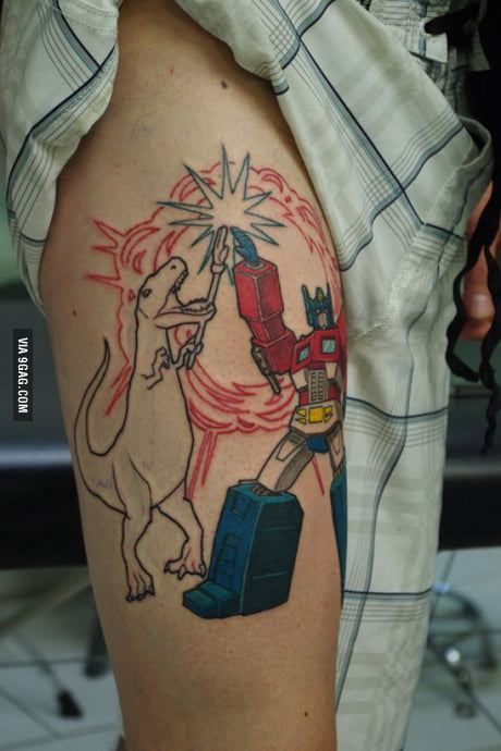 Transformers Tattoos That Are More Than Meets The Eye  Luckys Tattoo  Supply