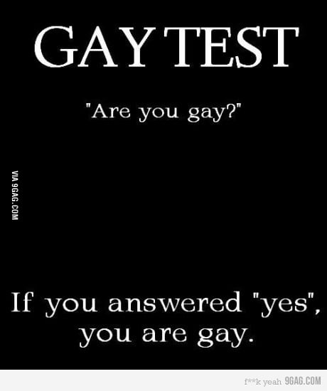 how to know if i m gay test