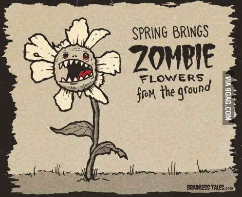 Zombie flowers