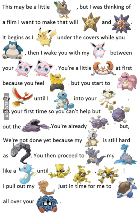 cute pokemon poems