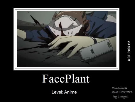 anime face plant