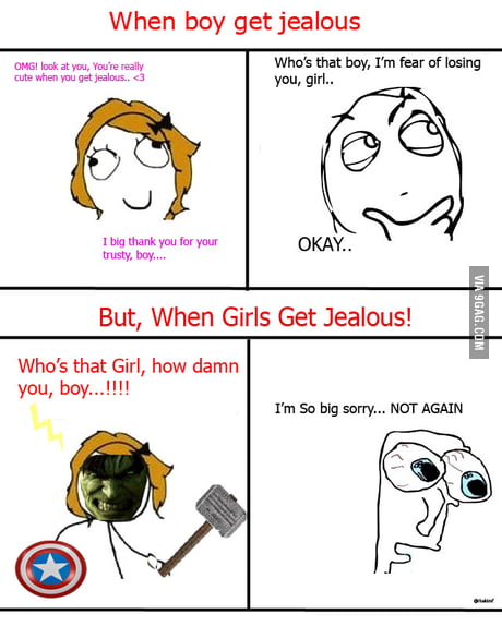 Who is more jealous boy or girl?