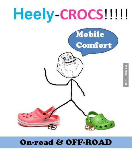 Heely-Crocs! oh yeah - 9GAG