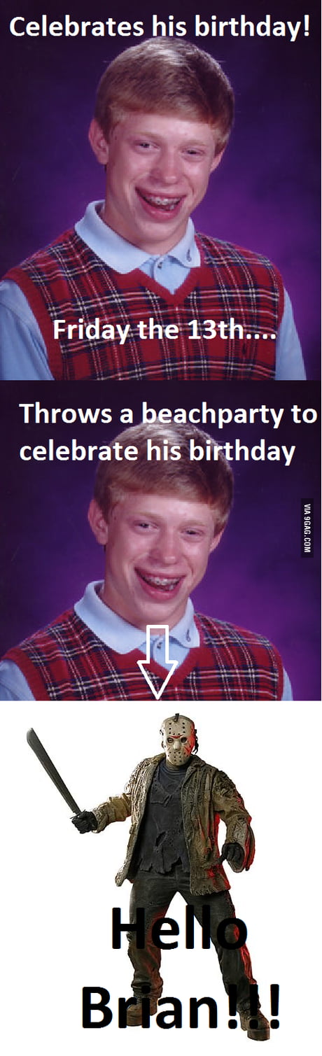 bad luck brian birthday card