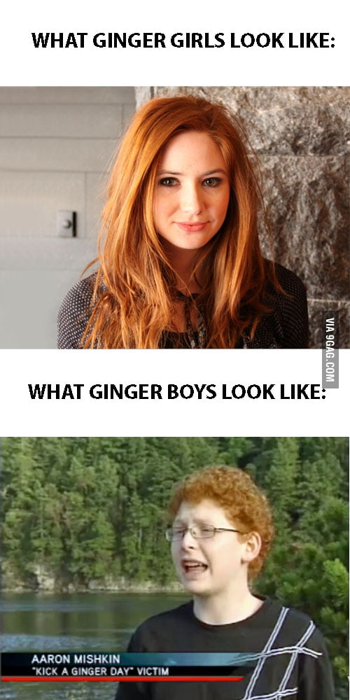 Ginger Girls vs Ginger Boys 9GAG