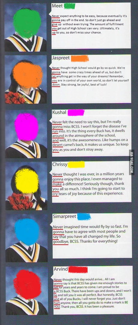 Rick Roll'd the yearbook - 9GAG