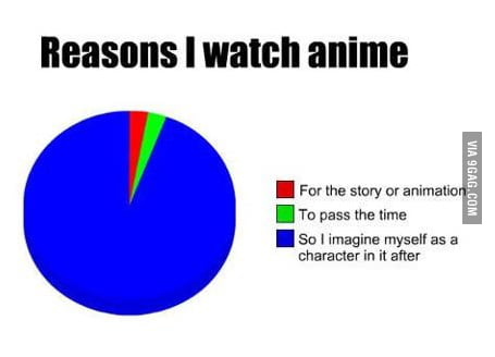 Why I watch anime - 9GAG