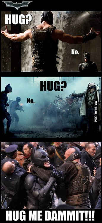 Hug Me batman! - 9GAG