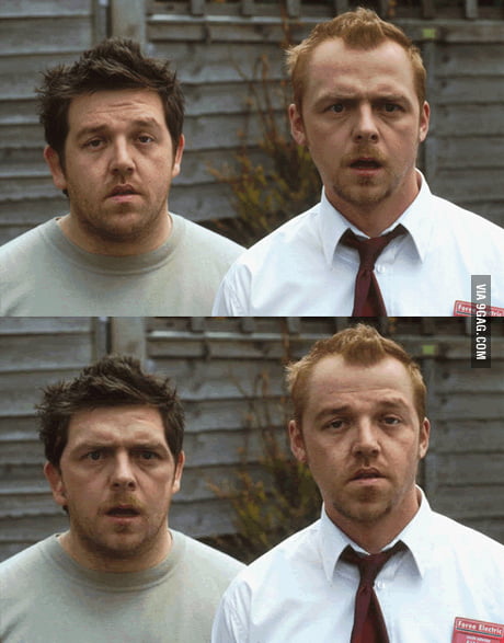 Awesome Face Swap Simon Pegg Nick Frost 9gag