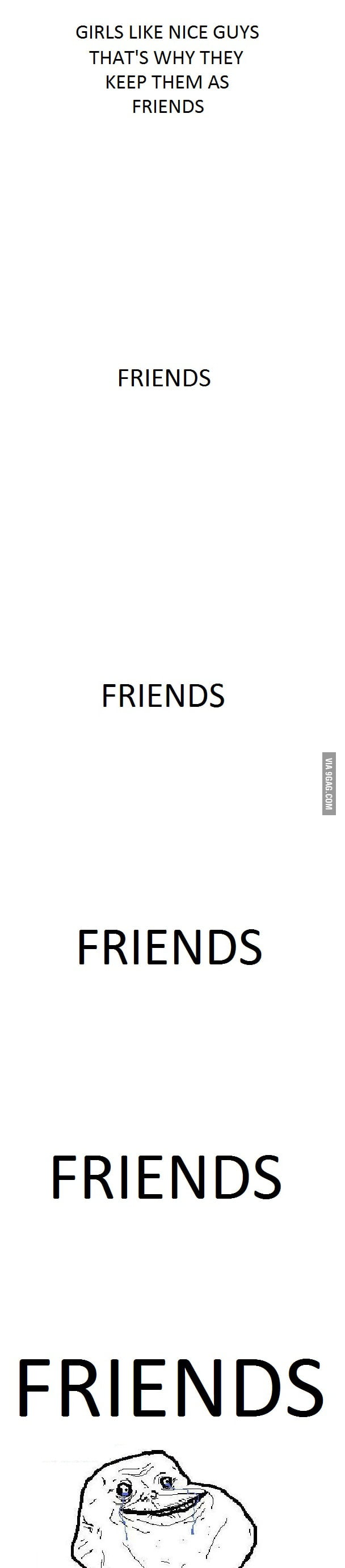 Forever alone level: Friends - 9GAG