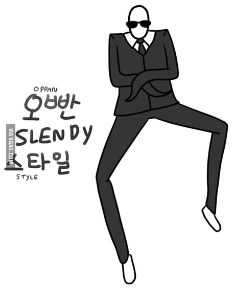 slender man gangnam style
