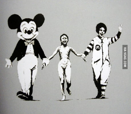 banksy mickey