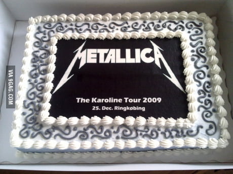 Buy Tribute to Metallica, Customized event cake from Cup N Cakes Nepal at  Guru Marga Kathmandu
