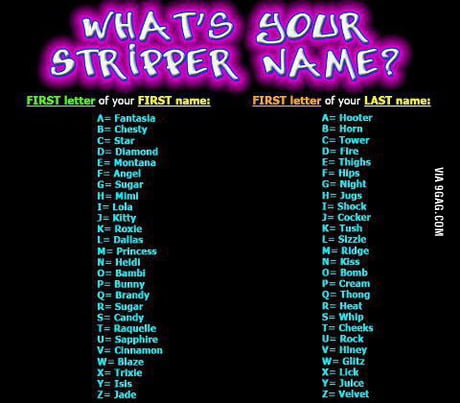 Best names the stripper 25 Stripper