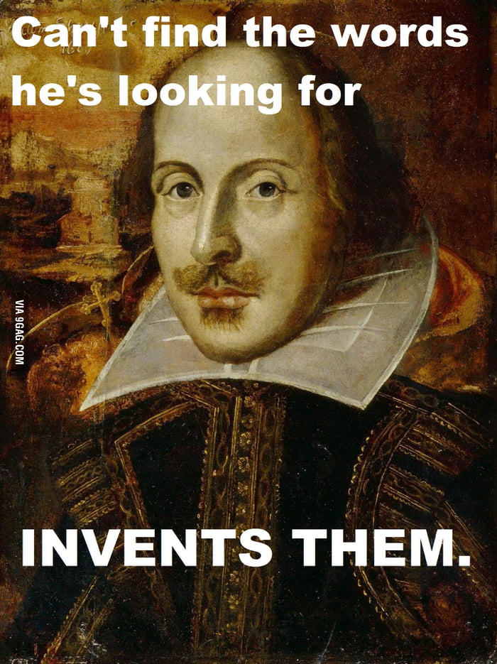 Shakespeare being Shakespeare