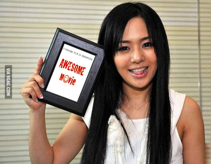 Japanese porn star calligraphy - 9GAG