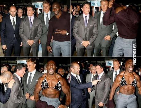 Just Terry Crews Wearing A Bra 9gag