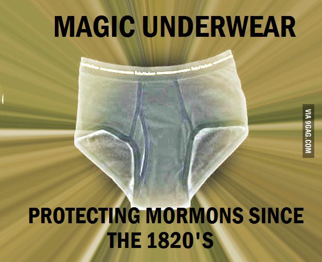 Mormons - Magic Underwear - 9GAG