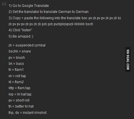 Google Translate Beatbox - 9GAG