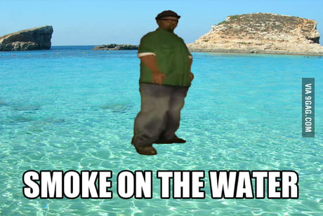 smoke on the water meme