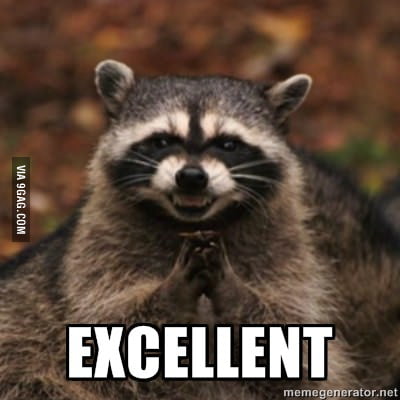 This Raccoon Reminds Me Of Mr Burns 9gag
