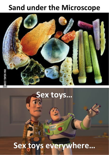Sex toys... sex toys everywhere!