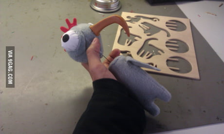 Dirty Chicken Toy, with Real Grappling Hook Action! - 9GAG