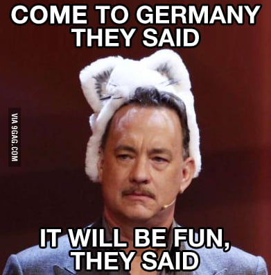 German humor in one image - 9GAG