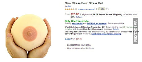 Boob Stressball