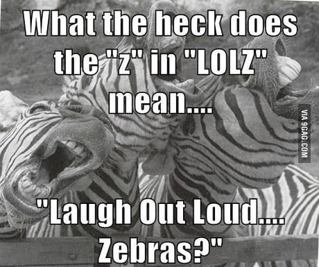 What the heck does z in LOLZ mean - 9GAG