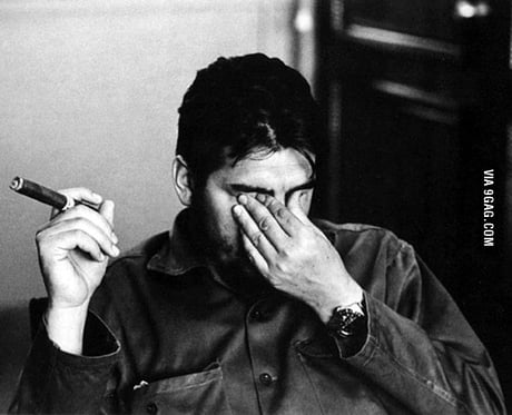 Che Guevara facepalm