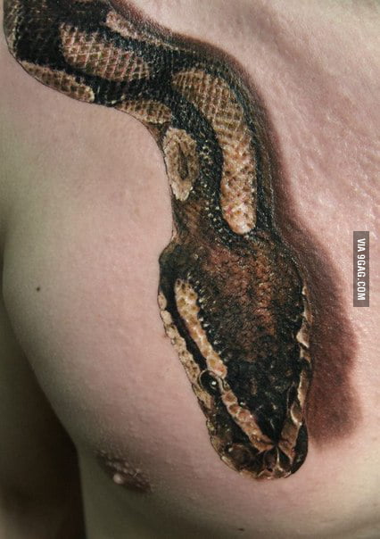 8 Beautiful Realistic Snake Tattoos  Tattoodo