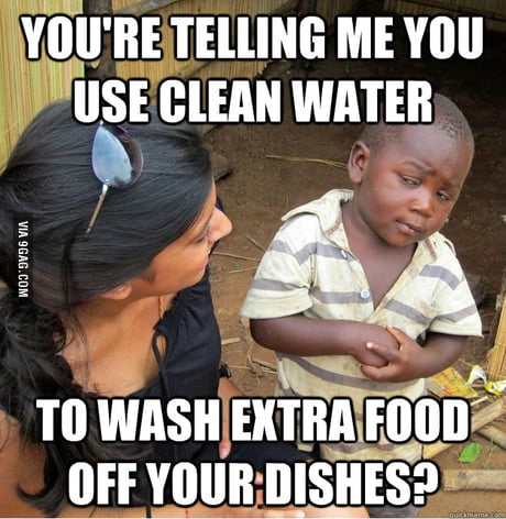 clean your dishes meme