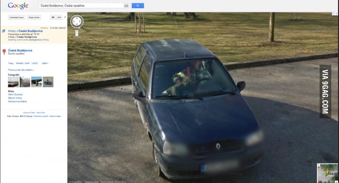 Google Street View:Blowjob in a car - 9GAG