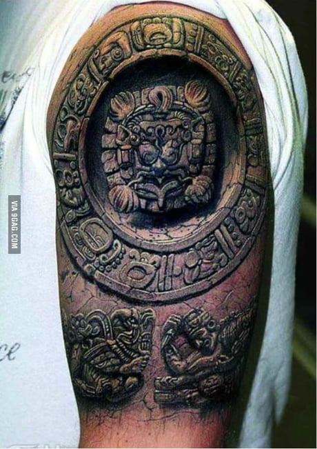 Pretty Awesome Maya Tattoo 9gag