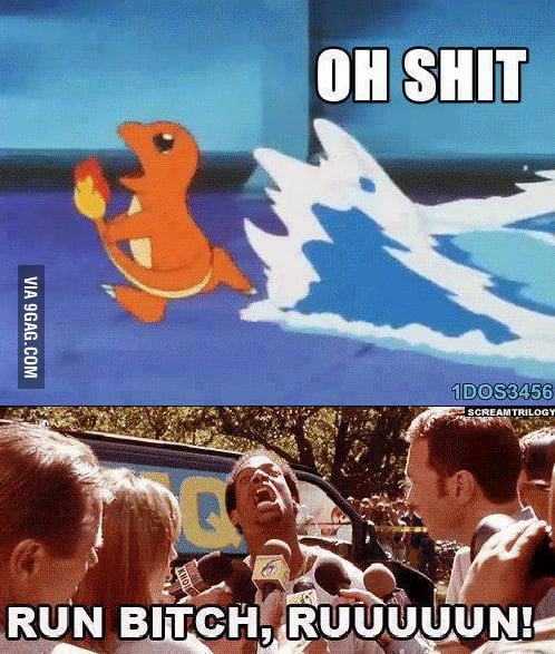 Run Charmander! Run! - 9GAG