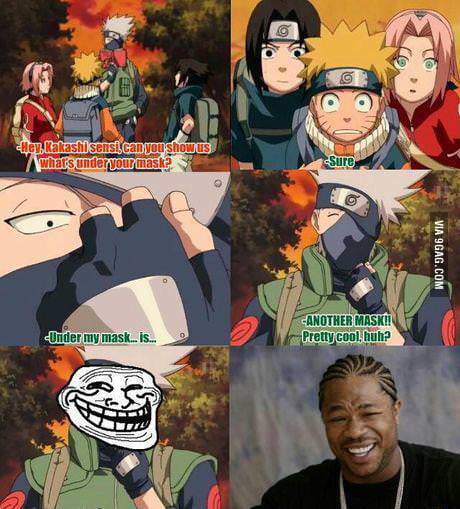 Naruto - Kakashi is such a troll.