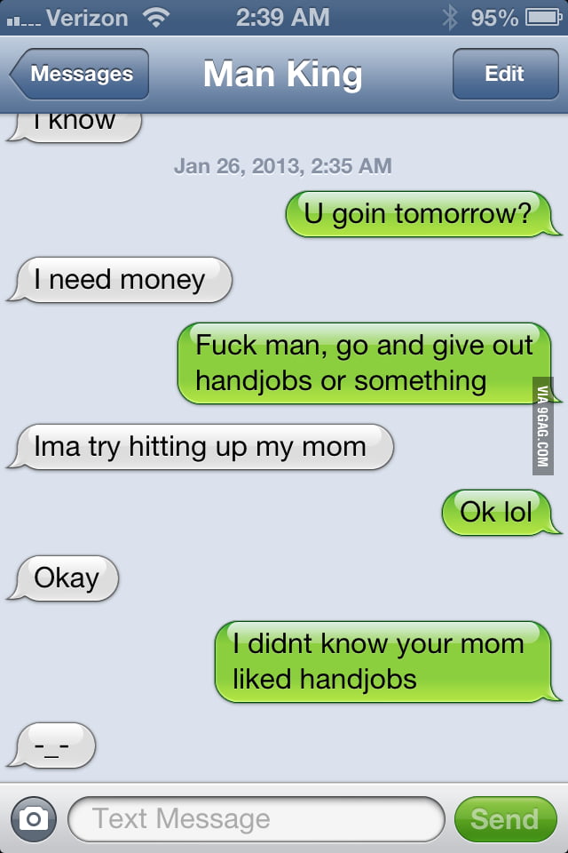 His Mom Loves Handjobs 9gag 8281