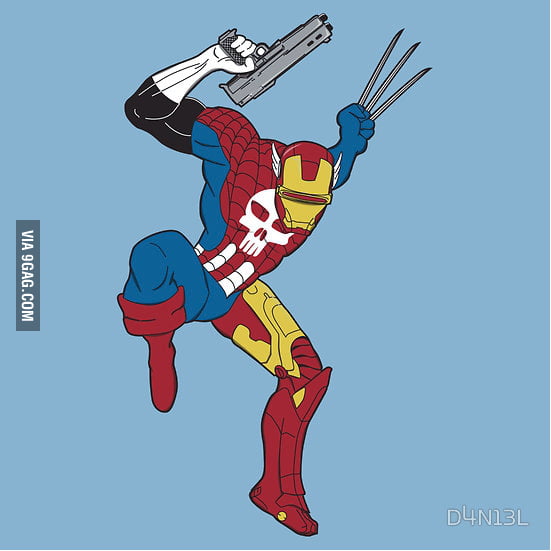 The Amazing Invincible Captain Wolvclopisher - 9GAG