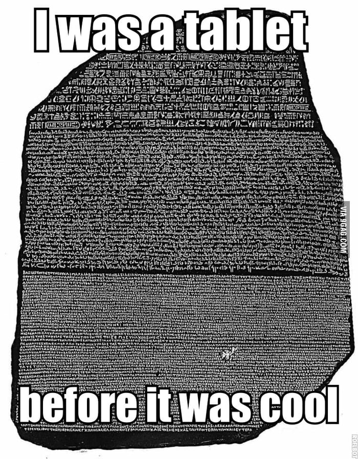 Hipster Rosetta Stone.
