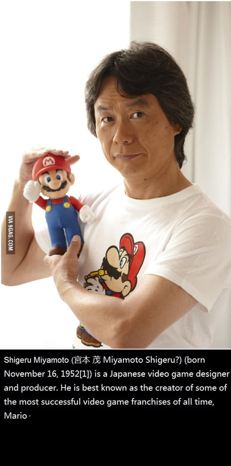 Shigeru Miyamoto - 9GAG