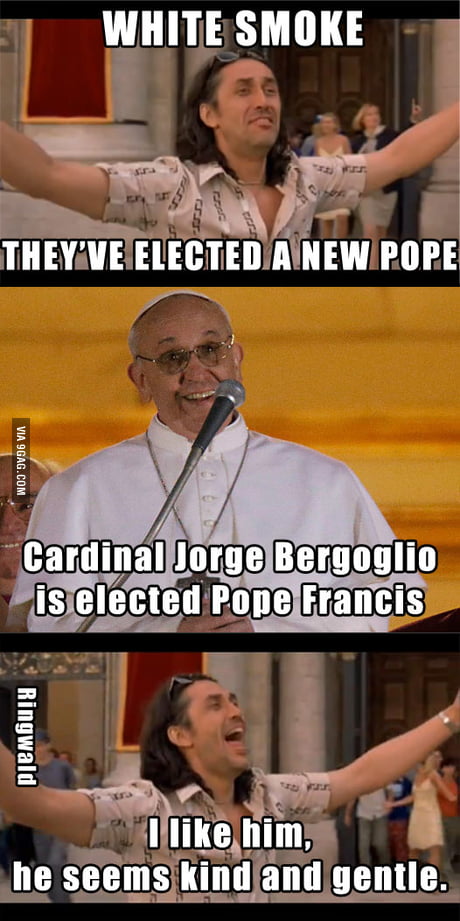 new pope meme