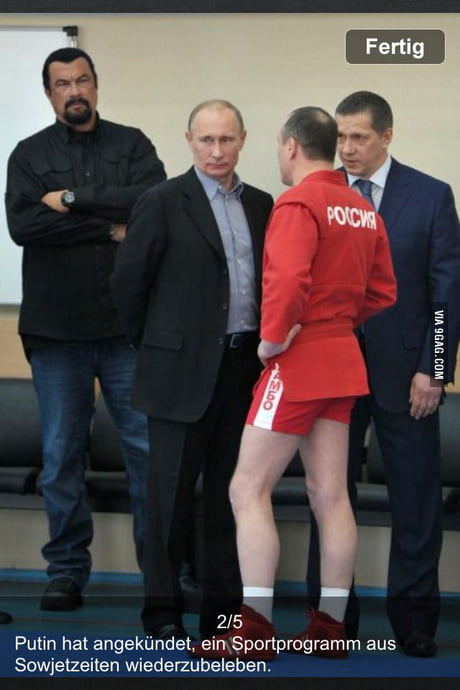Steven Seagal As Putins Bodyguard 9gag