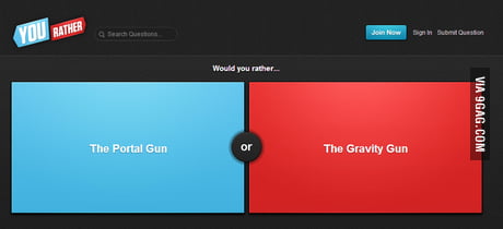 Hardest 'would you rather..' question ever! - 9GAG