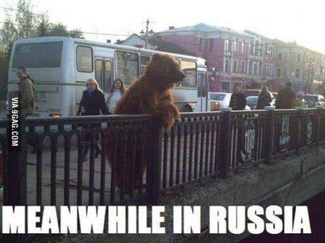 Meanwhile in Russia - 9GAG