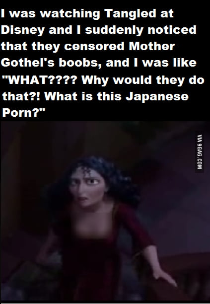 Mother Gothel Tangled Porn Captions - What's this Japanese Porn? - 9GAG