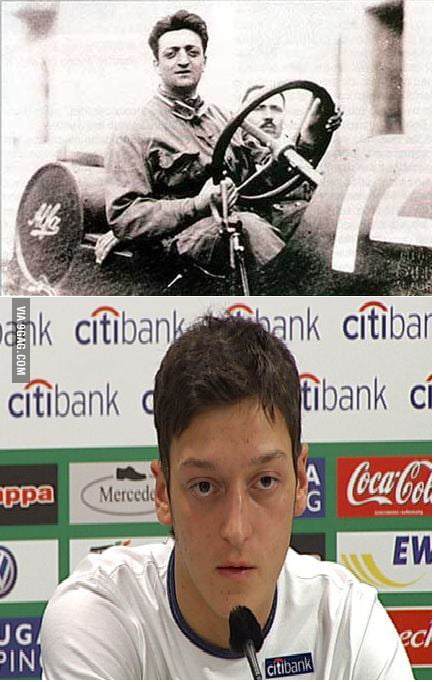 The Similarity Of Ferrari Enzo And Mesut Ozil 9gag