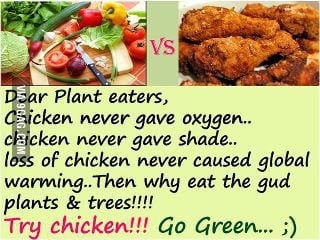 Meat lovers.. Let's go green!! - 9GAG